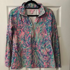 Lily Pulitzer half zip size small
